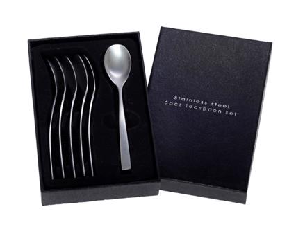 Cryspo Trio Σετ 6 τεμαχίων Κουταλάκι Stainless Steel 'Durable' Stonewash 4507602